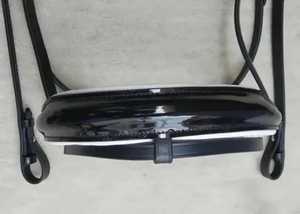 บังเหียนม้าหรูหนังทนทานคุณภาพสูงสไตล์ทันสมัยและโลโก้ออกแบบได้เองประกอบด้วยชุดหวีแกงกะหรี่ - Product Image 2