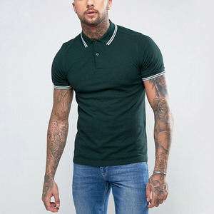 Polo de golf en coton pour hommes avec logo personnalisé polo respirant à manches courtes décontracté pour l'été promotionnel - Product Image 4