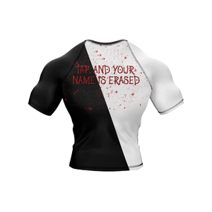 Custom Sublimation Printed Quick Dry Men Rash Guard in Custom Logo MMA Training Rash Guard Grappling Jiu Jitsu BJJ Rashguard - Product Image 6