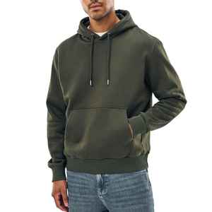 Sweat-shirt pour homme à épaules tombantes, sweat à capuche 430g, logo personnalisé, polaire lourd, pull-over écologique, 100% coton, sweat-shirts pour homme - Product Image 6