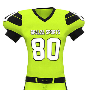 Uniforme de fútbol americano para jóvenes de nuevo diseño para hombres, conjunto de uniformes de fútbol americano de manga corta de ajuste cómodo - Product Image 3