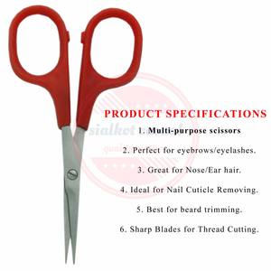 Ciseaux de toilettage professionnels pour animaux de compagnie \ Ciseaux à lame tranchante multi-usages pour chats chiens toilettage d'animaux de compagnie - Product Image 4