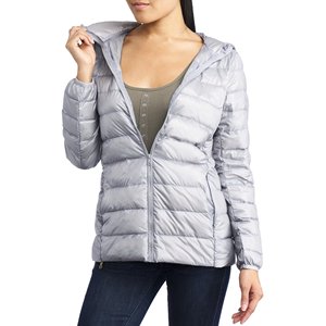 OEM Custom <b>Women's</b> <b>Bomber</b> Puffer <b>Jackets</b> Knitted Canvas Cotton Shell Windproof Breathable Quick Drying Hooded Letter Winter Warm - Product Image 3