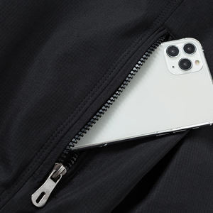 Abrigo holgado de moda informal bordado personalizado con etiqueta de otoño para hombre, chaqueta de bombardero impermeable al por mayor para hombre - Product Image 4