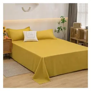 Fresh Designs Chiffon Quilted Embroidered Queen Size Sandwich Cotton Thicken Bedspread Set Single Double Elegant Bed Flat Sheets