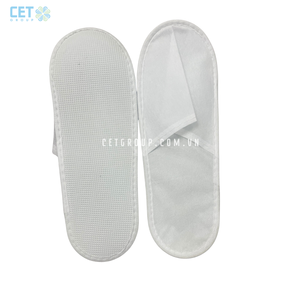 รองเท้าแตะแบบสวมทำจากผ้าฝ้ายและผ้านอนวูฟเวนมีความทนทานสูงสามารถซักได้ปรับความหนาและโลโก้ได้ตามต้องการ - Product Image 3