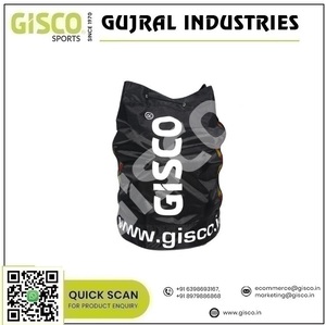 Venta al por mayor GISCO 420D Heavy Duty Ball Sack Malla Diseño transpirable Correa de hombro ajustable para uso deportivo Venta de exportación - Product Image 2