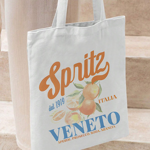 Fashion Canvas <b>Tote</b> <b>Bag</b> with <b>Zipper</b> Polyester Lining Premium Shoulder Shopping <b>Bag</b> for Advertising and Daily Use - Product Image 4