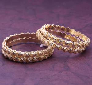 กำไลชุบทอง, กำไลทองแบบดั้งเดิม, กำไลแฟชั่น, กำไลอินเดีย, เครื่องประดับชุบทอง, อورو โจเยเรีย - Product Image 1