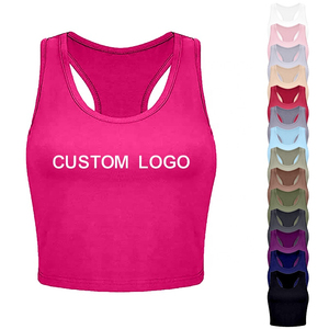 OEM Custom 2024 Summer Womens Running Tank <b>Top</b> Custom Print Multi-Colored Sports Fitness Womans Breathable Tank <b>Top</b> - Product Image 1