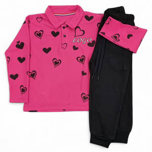 Ensemble de survêtements pour enfants en coton de haute qualité, grande taille, respirant, extensible dans quatre directions, séchage rapide, le meilleur - Product Image 3