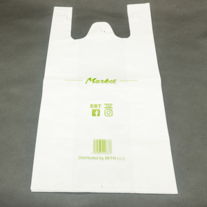 ถุงช้อปปิ้งใส่อาหารแบบม้วน HDPE รีไซเคิลได้ ผลิตตามสั่ง ขายส่ง สีแดง สำหรับซูเปอร์มาร์เก็ต - Product Image 4