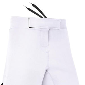 Pantalones Cortos de MMA para Hombre de Alta Calidad, Color Blanco, Costura Interior de 5 Pulgadas, Elásticos, de Secado Rápido, Ligeros, Transpirables, para Entrenamiento, Fitness, Kickboxing - Product Image 2