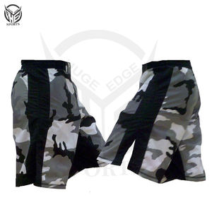 Shorts de MMA de Buena Calidad para Hombre, Impresión de Logotipo Personalizado, Shorts de Grappling para Entrenamiento - Product Image 6