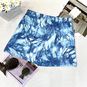 Women's High Street Mid Waist Printed Cotton Spandex <b>Shorts</b> XS Size Anti-Wrinkle Fitness Sports Pants Logo <b>Decorations</b> Pattern - Product Image 6