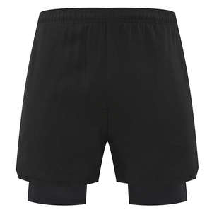 Short de sport pour homme, nouvelle collection, été, taille moyenne, couleur unie, tenue de course et de gym pour l'extérieur - Product Image 4