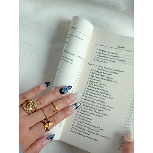 Sapphire Shore - Adhesivos Elegantes para Uñas con Diseño de Arte de Uñas para Mujer - Product Image 4