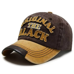 Casquettes de baseball unisexes pour adultes, design personnalisé 2025, haute qualité, décontractées, pour la plage et les fêtes, broderie 3D, polyester/coton, fabriquées au Pakistan - Product Image 6