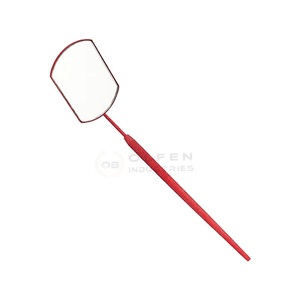 Espejo de Maquillaje de Bolsillo Profesional de Acero Inoxidable con Diseño de Mariposa Multicolor, Espejo de Maquillaje de Bolsillo con Luz Individual, Diseño Personalizado Plateado - Product Image 5