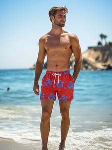 Pantalones Cortos Deportivos para Hombre, de Malla Transpirable, de Secado Rápido, con Logotipo Personalizado, para Gimnasio - Product Image 3