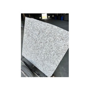 Granito de losa grande moderno pulido flameado blanco P de calidad de exportación India especialmente bueno para exteriores de mosaico de encimeras - Product Image 1