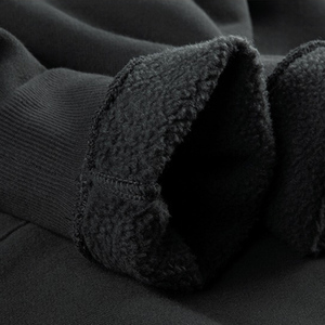 Sweats à capuche pour hommes personnalisés Boxy Fit Streetwear Heavyweight Basics Cotton Blended Drop Shoulder Pullover Sweatshirts à capuche - Product Image 2