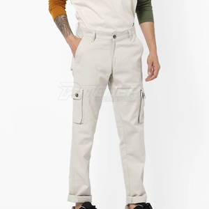 Private Label Men's Straight Casual Lightweight Cargo Pants-Custom <b>Color</b> <b>Multi</b> Pockets Breathable & Eco-Friendly 100% Cotton - Product Image 4