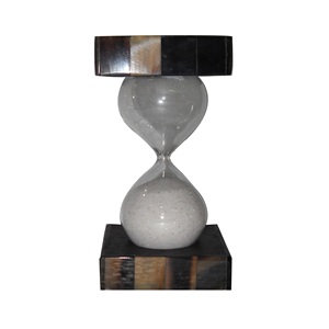 Minuteur de sable en laiton nautique boussole sablier Design Unique Maritime promotionnel métal article qualité verre matériel bonne qualité - Product Image 1