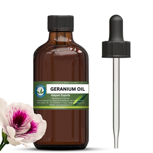 Venta al por mayor de aceite esencial de geranio 100% Natural y orgánico a granel proveedor de aromaterapia, Cosméticos exportador indio OEM Etiqueta Privada - Product Image 4