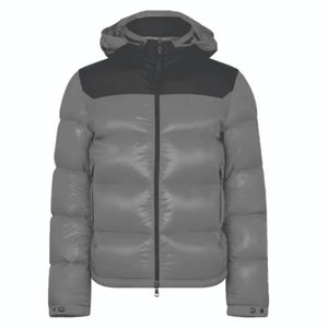 Chaqueta acolchada informal de alta calidad para hombre, chaqueta acolchada de algodón con cremallera de lona multicolor con estampado de logotipo personalizado Para, venta al por mayor - Product Image 4