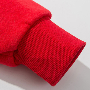 Venta al por mayor de sudaderas con cremallera para mujer de manga larga de otoño sudaderas de gran tamaño de lana 100% de algodón con cremallera completa ropa de calle Sudadera con capucha - Product Image 3