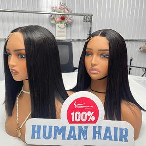 Perruque Bob en Cheveux Humains Vietnamiens Lisses et Raides 5x5 HD avec Fermeture, Extensions de Cheveux pour Femmes Noires - Product Image 6