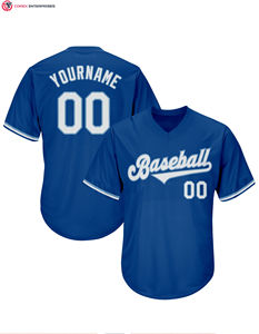 เครื่องแบบกีฬาสโมสรสำหรับผู้ใหญ่เสื้อเบสบอลระบายอากาศได้ดีปรับแต่งได้สำหรับทุกเพศ - Product Image 1