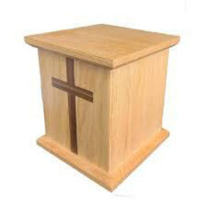Venta al por mayor de urnas de cremación de madera hechas a mano de estilo americano moderno adulto hombre mujer funerario urnas decorativas - Product Image 3