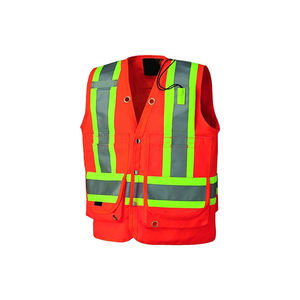 Chaleco de Seguridad para Trabajo, Precio al por Mayor, Personalizable, Talla Grande, Alta Calidad, 100% Poliéster, Transpirable, Nuevo - Product Image 1