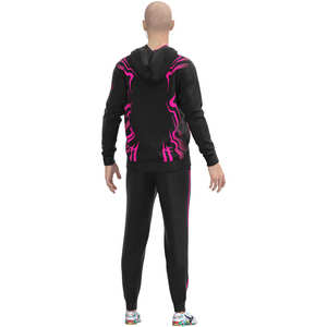 Nouveau design de sweat-shirt pour homme en polyester, évacuation de l'humidité, logo personnalisé directement de l'usine - Product Image 6