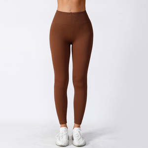 Leggings Deportivos de Cintura Alta para Mujer, Control de Abdomen, Moldeadores, Transpirables, para Gimnasio, Yoga, con Efecto Push-Up - Product Image 2