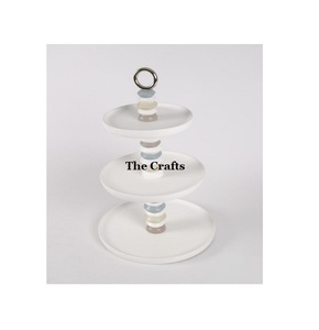 Soporte para servir aperitivos y pasteles de diseño admirable con soporte para pasteles de alta calidad para uso en restaurantes de hoteles en casa - Product Image 5