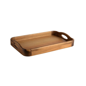 Plateau en bois/bambou écologique du Vietnam: meilleur prix, 100% naturel, forme et taille personnalisées, portable pour servir le petit-déjeuner - Product Image 5