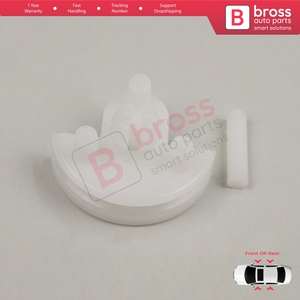 เครื่องควบคุมหน้าต่าง BWR5543ซ่อมคลิปมุมสำหรับ Passat B5 B5.5 3B MK1ยอดเยี่ยม B5 3U CLIO MK2 thalia Symbol MK1 - Product Image 4