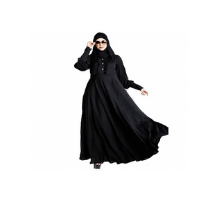 Abaya con Hijab negro para decoración, nuevo diseñador, antiguo, la mejor calidad, venta al por mayor - Product Image 2