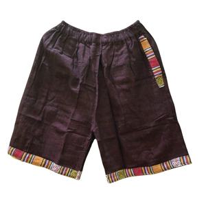 Nepali กางเกงขาสั้นป่านกางเกงขาสั้นผ้าฝ้ายสไตล์โบฮีเมียนและฮิปปี้สไตล์โบฮีเมียน - Product Image 1