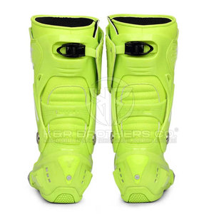 รองเท้ามอเตอร์ไซด์สำหรับผู้ชายรองเท้ามอเตอร์ไซด์แบบเย็บด้านบนทำจากหนัง PU สำหรับทุกฤดู - Product Image 5