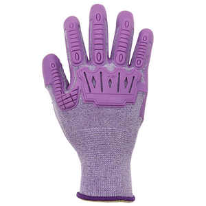 ถุงมือทนไฟ ผ้าฝ้ายทนไฟระดับ D ป้องกันไฟไหม้ ถุงมือดับเพลิงเพื่อความปลอดภัย สีและโลโก้ตามสั่ง - Product Image 5