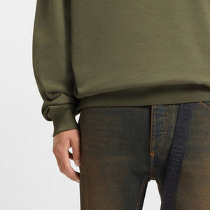 Sudadera Casual de Diseño Holgado para Hombre, para Compradores al por Mayor, con Precio Económico para Compradores al por Mayor y con Logotipo Personalizado, Manga Larga - Product Image 3