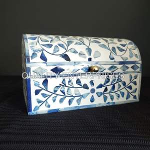 Boîte en os de chameau en gros, boîte à bijoux en incrustation d'os, haute qualité et bonne couleur, boîte à bijoux en incrustation d'os, produit de vaisselle - Product Image 6