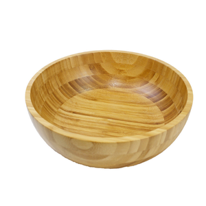 Cuenco de bambú Natural para cocina, cuenco redondo de bambú, muchos tamaños para la exportación, venta al por mayor - Product Image 3