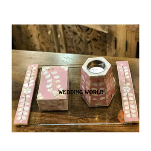 Soporte de incienso de madera decorativo hogar usado mesa de madera Bakhoor tamaño personalizado lujo madera Munkhar - Product Image 4