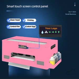 Nueva Impresora DTF Digital A3 Rosa de Calidad 2026 XP600 para Película PET de 13 Pulgadas con Horno Rosa para Cualquier Textil - Product Image 2