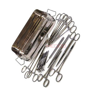 Kit de Instrumentos Quirúrgicos Veterinarios Reutilizables de Acero Inoxidable Alemán, Profesional, Manual, para Esterilización y Castración de Ganado - Product Image 5